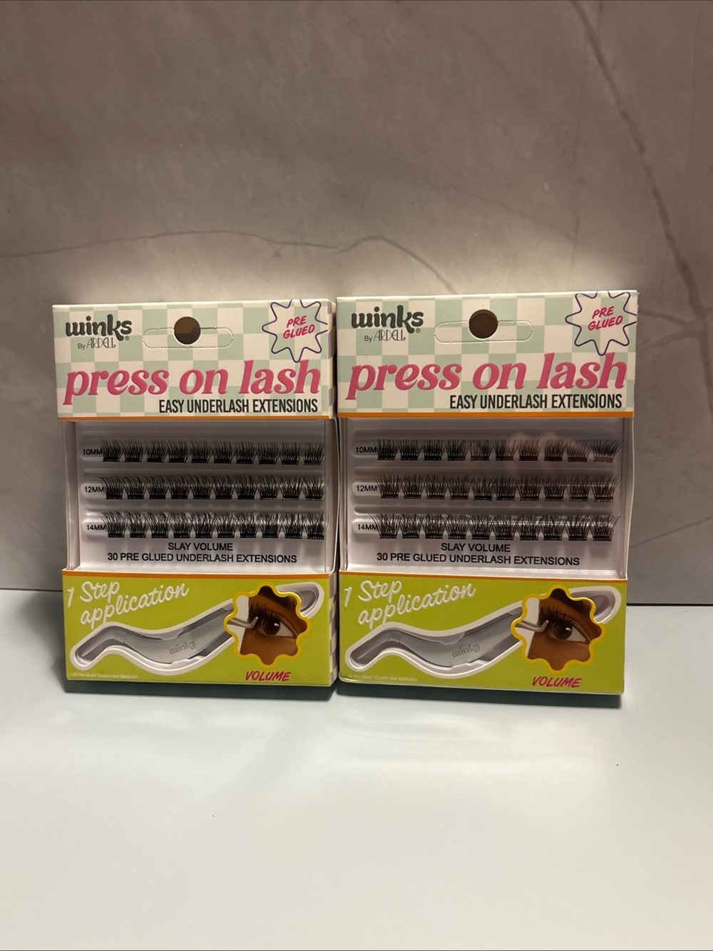 Wink Press On Lash Easy Underlash Extensions 2 pack